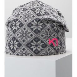 Czapki damskie: KariTraa ROSE BEANIE Czapka dark grey