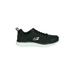 Buty Skechers 52631-BKRD. Czarne buty sportowe męskie Skechers, bez zapięcia. Za 224,31 zł.