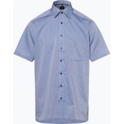 OLYMP Luxor modern Fit - Koszula męska – niewymagająca prasowania, niebieski. Niebieskie koszule męskie OLYMP Luxor modern Fit, m, bez wzorów, z materiału, eleganckie, bez kołnierzyka, bez rękawów. Za 199,95 zł.