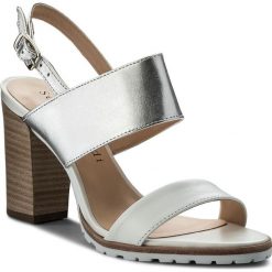 Sandały SERGIO BARDI - Arzene SS127304018KD 624. Szare klapki damskie Sergio Bardi, bez wzorów, ze skóry ekologicznej, bez obcasa, na obcasie. W wyprzedaży za 229,00 zł.