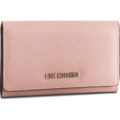 Duży Portfel Damski LOVE MOSCHINO - JC5553PP06LQ0600 Rosa. Różowe portfele damskie marki Love Moschino, ze skóry ekologicznej. Za 369,00 zł.