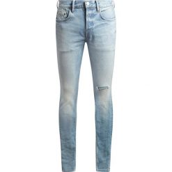 AllSaints INDEX CIGARETTE Jeansy Slim Fit indigo. Niebieskie jeansy męskie marki AllSaints, m, bez wzorów. Za 529,00 zł.
