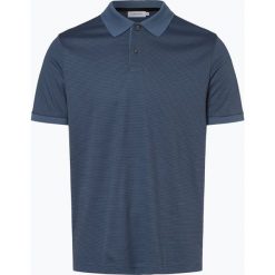 Calvin Klein - Męska koszulka polo, niebieski. Koszulki męskie Calvin Klein. Za 299,95 zł.