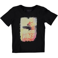 T-shirty chłopięce z nadrukiem: Koszulka „Altismo Jr” w kolorze czarnym ze wzorem