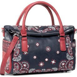 Torebka DESIGUAL - 20SAXP62 5000. Niebieskie torebki klasyczne damskie Desigual, bez wzorów, ze skóry ekologicznej, klasyczne, bez dodatków. Za 349,00 zł.