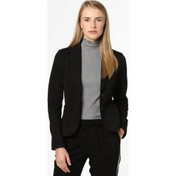 Opus - Blezer damski – Jonah bonded, czarny. Czarne bolerka i narzutki damskie Opus, bez wzorów, z dresówki, bez rękawów. Za 419,95 zł.