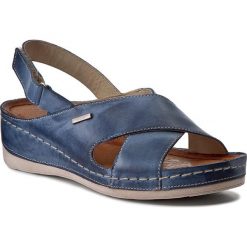 Rzymianki damskie: Sandały WASAK – 409S Jeans