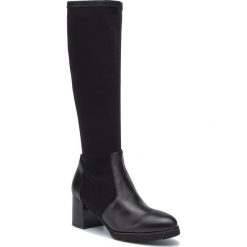Kozaki CALLAGHAN - Sierra Antic 25805 Negro. Czarne kozaki damskie Callaghan, ze skóry, przed kolano, na wysokim obcasie, na obcasie, bez zapięcia. Za 639,00 zł.