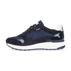 Geox Tenisówki Damskie Airell 40 Ciemnoniebieski. Szare tenisówki damskie Geox, z zamszu. W wyprzedaży za 319,00 zł.