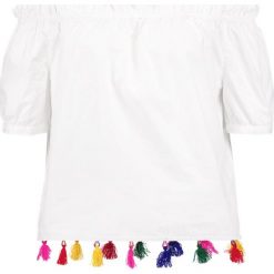Bluzki asymetryczne: Noisy May NMMELLA Bluzka bright white