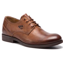 Półbuty CAMEL ACTIVE - Orlando 538.11.04 Nougat. Pomarańczowe buty wizytowe męskie marki Camel Active, ze skóry, bez zapięcia. Za 539,00 zł.