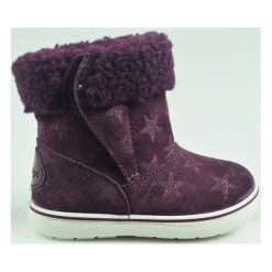 Primigi Buty Zimowe Dziewczęce 25, Fioletowy. Fioletowe buty dziewczęce zimowe Primigi, bez zapięcia. W wyprzedaży za 169,00 zł.