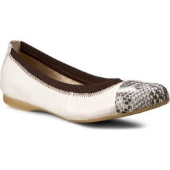 Baleriny damskie: Baleriny EKSBUT – 3380-C01/C18 Beż