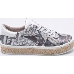 S. Oliver - Buty. Szare buty sportowe damskie S.Oliver, bez wzorów, z materiału, sportowe. W wyprzedaży za 129,90 zł.