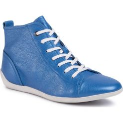 Sneakersy GINO ROSSI - Elia DTG952-631-0074-5300-0 55. Niebieskie półbuty damskie Gino Rossi, ze skóry. W wyprzedaży za 269,00 zł.