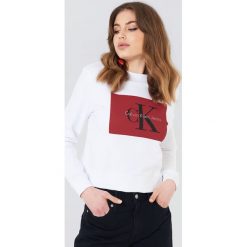 Bluzy damskie: Calvin Klein Bluza Hebe True Icon – White