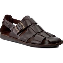 Sandały CAMEL ACTIVE - Coast 491.12.02 Peat. Pomarańczowe klapki męskie Camel Active, ze skóry, bez zapięcia. W wyprzedaży za 299,00 zł.