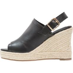Rzymianki damskie: Topshop WEEKEND Sandały na obcasie black