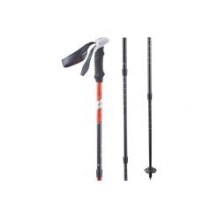 1 kijek trekkingowy górski F700 Carbon. Czarne plecaki męskie FORCLAZ, z włókna. Za 129,99 zł.