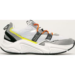 Roberto Cavalli Sport - Buty. Białe sneakersy męskie Roberto Cavalli Sport, z okrągłym noskiem, na sznurówki. Za 849,90 zł.
