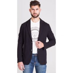 MARYNARKA CASUAL EMPORIO ARMANI. Czarne marynarki męskie m, z tkaniny, casualowe. Za 954,50 zł.