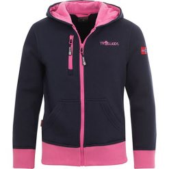 Bluzy niemowlęce: Bluza „Oslo” w kolorze granatowo-różowym