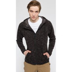 Bejsbolówki męskie: Bluza męska BLM220 – głęboka czerń – 4F