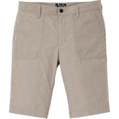 Bermudy bonprix kamienisty. Brązowe spodenki i szorty męskie bonprix, m, bez wzorów. Za 89,99 zł.