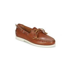 Buty Polo Ralph Lauren MERTON. Pomarańczowe trampki męskie Polo Ralph Lauren, bez wzorów, bez zapięcia. Za 454,30 zł.