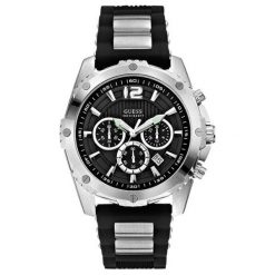 Guess Mens Sport Intrepid W0167G1. Szare zegarki męskie marki Guess, ze stali. W wyprzedaży za 720,00 zł.