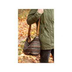 Mini Sak vegan navaho rudy. Pomarańczowe torebki klasyczne damskie Manufakturamms, bez wzorów, ze skóry, na ramię, bez dodatków. Za 140,00 zł.