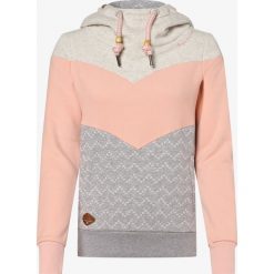 Ragwear - Damska bluza nierozpinana, różowy. Różowe bluzy damskie Ragwear, m, w paski, bez rękawów, bez kaptura. Za 309,95 zł.