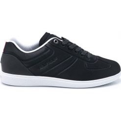 Tommy Hilfiger - Buty. Czarne halówki męskie TOMMY HILFIGER, z gumy, na sznurówki. W wyprzedaży za 269,90 zł.