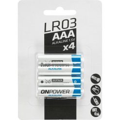 Zestaw 4 baterii LR03-AAA. Szare plecaki męskie FORCLAZ, bez wzorów, z acetatu. Za 9,99 zł.