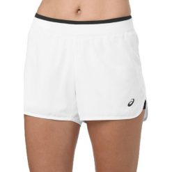 Asics Practice Short 2042A054-100. Białe szorty damskie Asics, m, bez wzorów, z poliesteru. W wyprzedaży za 89,99 zł.