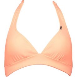 Biustonosz bikini "Siscotti" w kolorze brzoskwiniowym. Pomarańczowe stroje kąpielowe dwuczęściowe damskie marki Brunotti. W wyprzedaży za 56,95 zł.