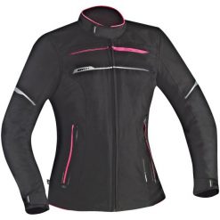 Kurtka tekstylia IXON ZETEC LADY HP kolor czarny/różowy, rozmiar XS. Różowe kurtki sportowe damskie IXON, xs, bez wzorów, bez kaptura. Za 649,00 zł.