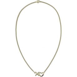 Naszyjnik "Finec" z elementem ozdobnym - dł. 45 cm. Żółte naszyjniki damskie TOMMY HILFIGER, ze stali. W wyprzedaży za 199,95 zł.