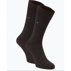 Tommy Hilfiger - Skarpety męskie pakowane po 2 szt., brązowy. Pomarańczowe skarpetki męskie TOMMY HILFIGER, bez wzorów, z bawełny. Za 59,95 zł.