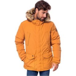 Heavy Tools Męska kurtka Norm an d W18-102 Yellow (rozmiar XXL). Żółte płaszcze męskie Heavy Tools, xxl, bez wzorów, eleganckie, bez kaptura. W wyprzedaży za 229,00 zł.
