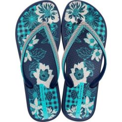 Japonki damskie Ipanema 82518-20108,Kolor niebieski z różowym. Różowe klapki damskie Ipanema, bez wzorów, bez obcasa. Za 64,00 zł.