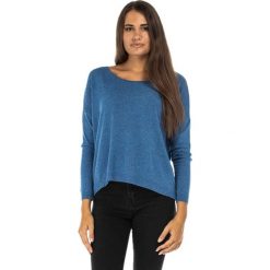 Swetry damskie: Sweter w kolorze niebieskim
