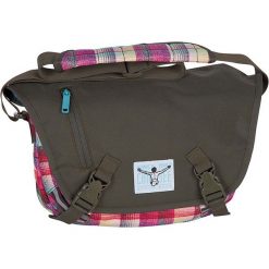 Torebki i plecaki damskie: Torebka „Messenger Medium” w kolorze czerwono-brązowym – 33 x 24 x 9 cm