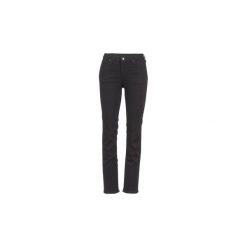 Jeansy straight leg Lee MARION STRAIGHT. Czarne jeansy damskie Lee. W wyprzedaży za 272,30 zł.
