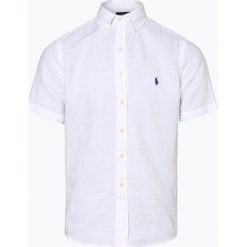 Polo Ralph Lauren - Męska koszula lniana, czarny. Czarne koszule męskie Polo Ralph Lauren, s, bez wzorów, polo, bez rękawów. Za 529,95 zł.