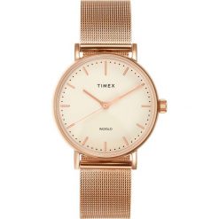 Timex FAIRFIELD Zegarek rosegoldcoloured. Czerwone, analogowe zegarki damskie Timex. Za 459,00 zł.