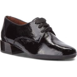 Półbuty HISPANITAS - Clove HI87544 Black/Black. Czarne półbuty damskie Hispanitas, bez wzorów, ze skóry, bez obcasa, na obcasie, bez zapięcia. W wyprzedaży za 299,00 zł.
