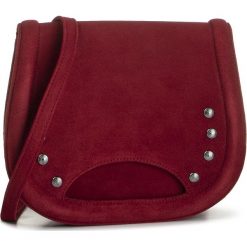 Torebka UNISA - Zcorilo Ks Bouquet. Czerwone listonoszki damskie Unisa, bez wzorów, ze skóry, eleganckie, bez dodatków. W wyprzedaży za 379,00 zł.