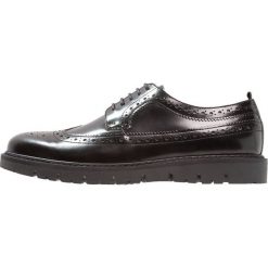 Buty wizytowe męskie: Walk London TIMMY BROGUE Eleganckie buty black high shine