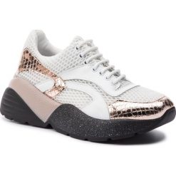 Sneakersy HEGO'S MILANO - 1109 Rame/Bianco. Białe półbuty damskie Hego's Milano, ze skóry. W wyprzedaży za 289,00 zł.